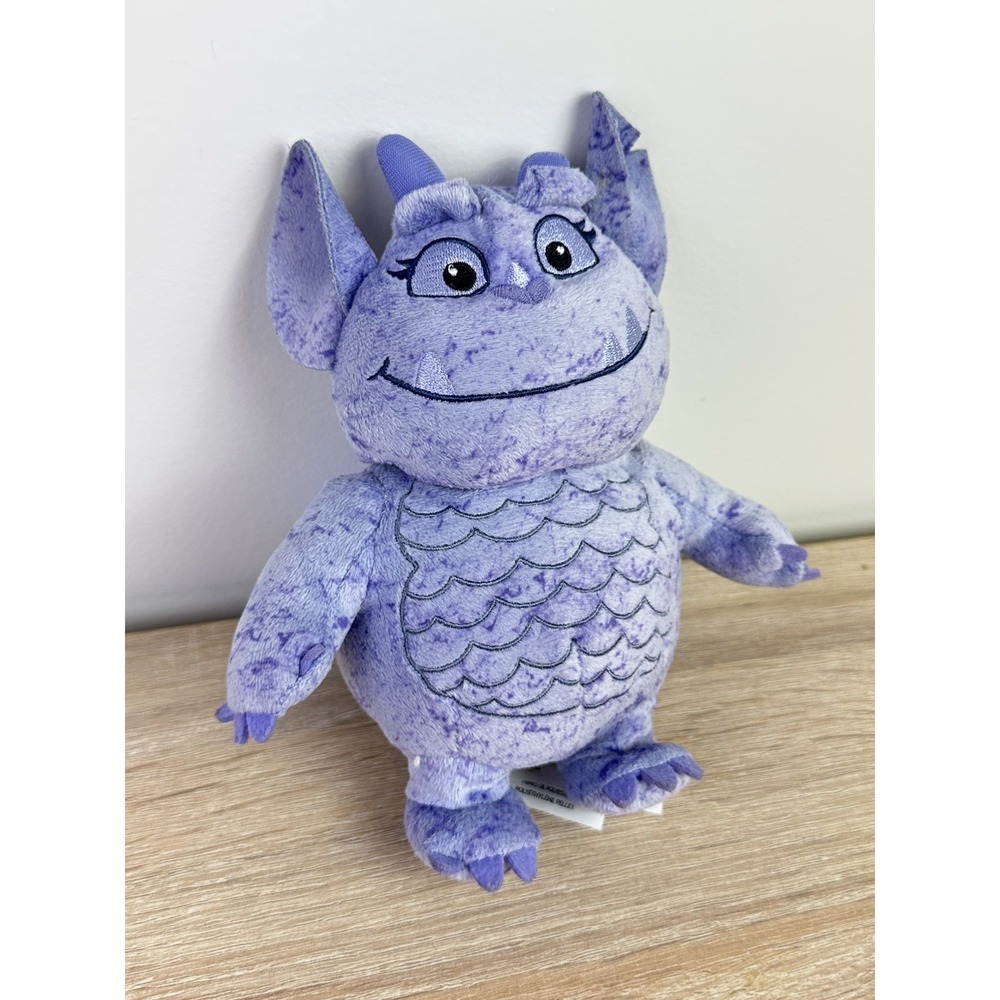 Disney Jr Vampirina GREGORIA GARGOYLE Plush Purple STUFFED ANIMAL Just Play